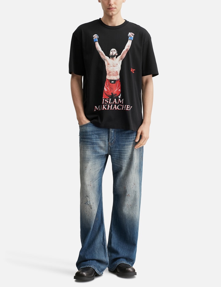 WACKO MARIA UFC / Washed Heavy Weight Crewneck T-Shirt