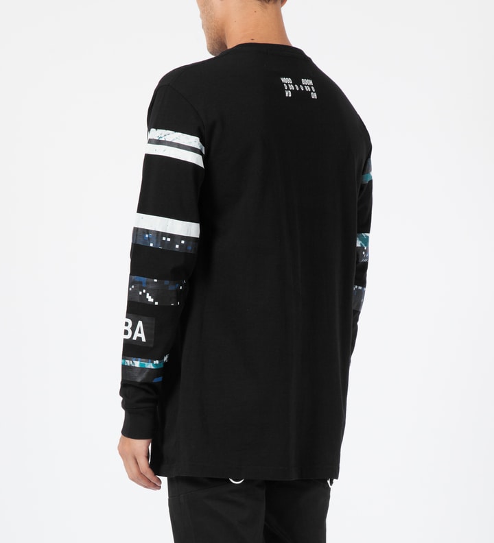 Black Layered Graphic L/S T-Shirt Placeholder Image