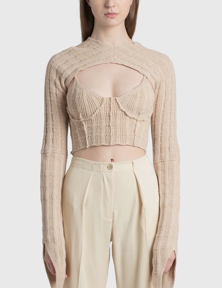 Ribbed Cut-Out Top Placeholder Image