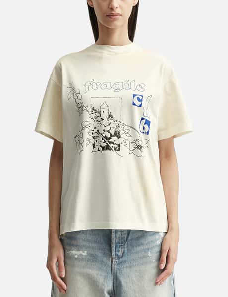 FRAGILE CLUB Vintage White T-shirt