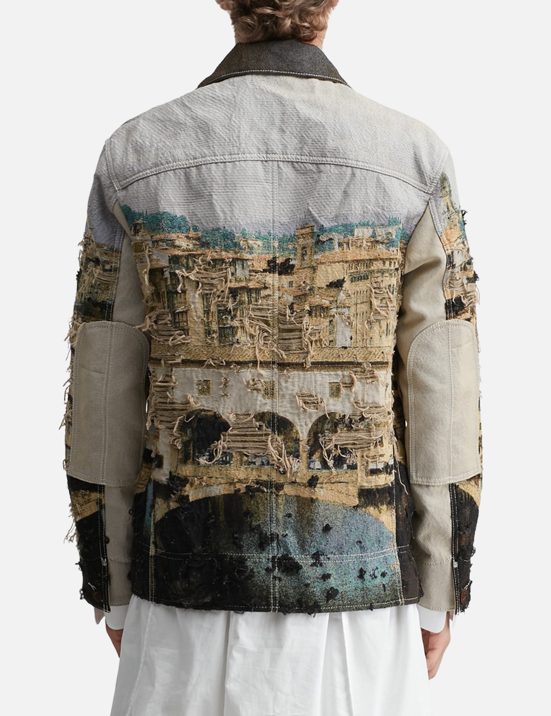 Gobelin Weave Button Up Blouson view 19