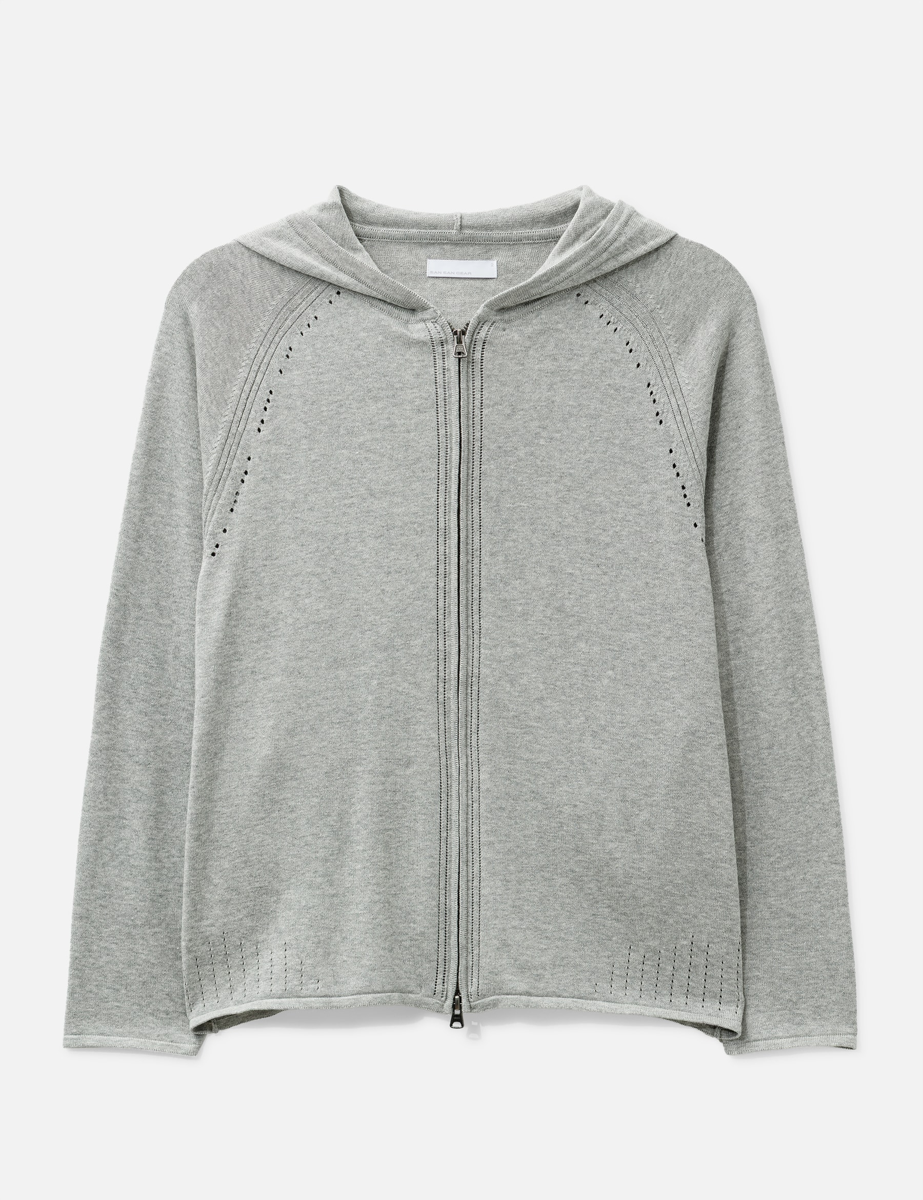 Knit Zip-Up Hoodie view 16