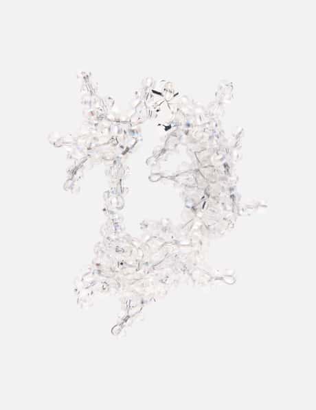 Vepra Clear Loop Locker Earring view 4