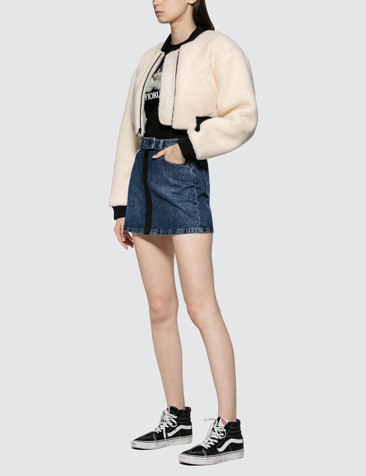 Arian Crop Jacket With Patch Placeholder Image