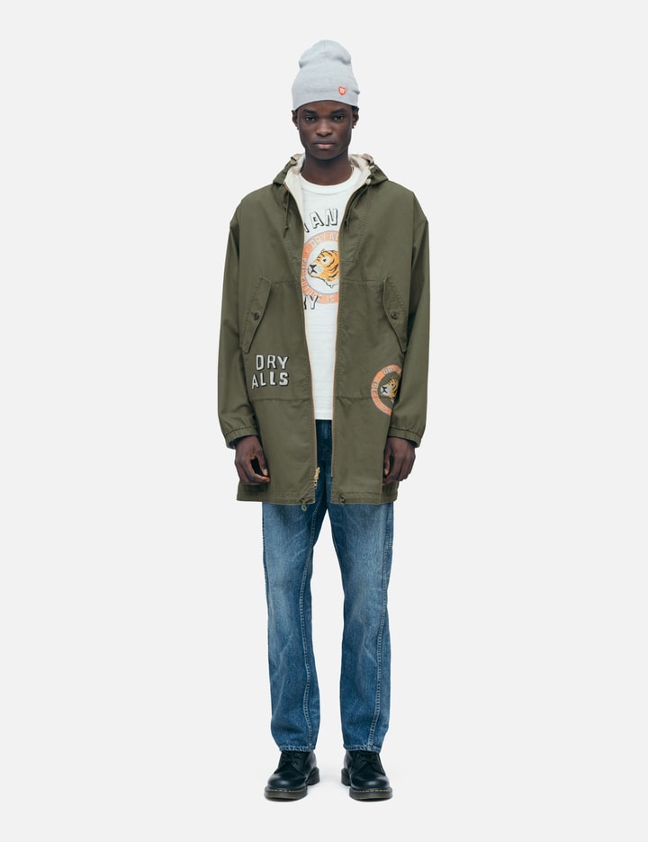 Human Made Reversible Hooded Coat