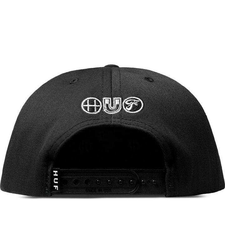 HUF x Club 75 Black Snapback Cap Placeholder Image