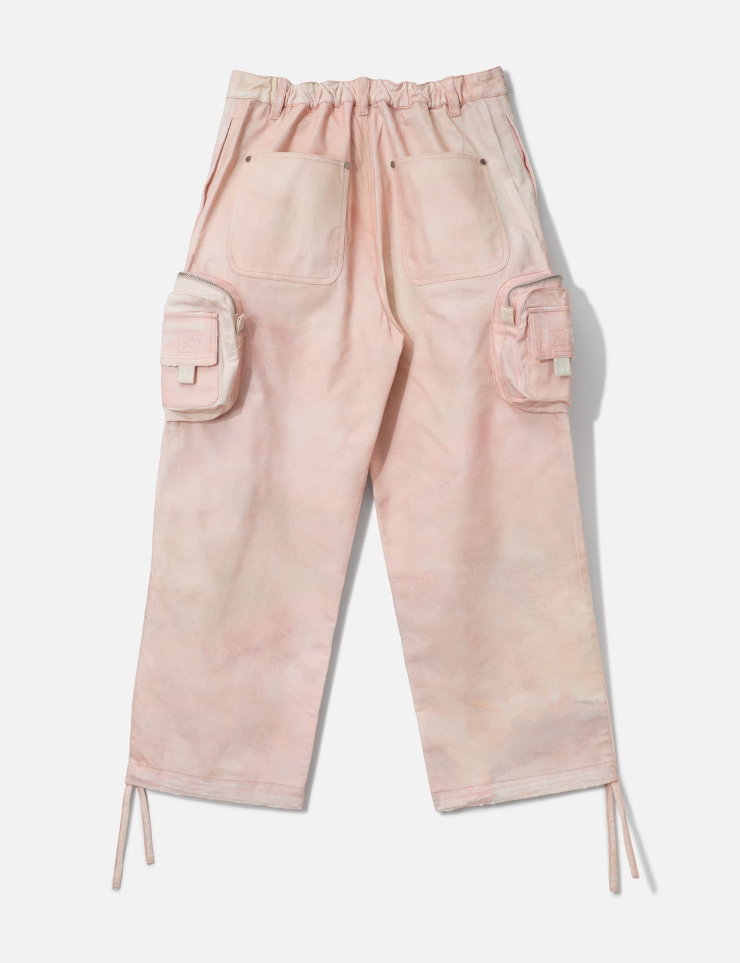 X Piet Watercolour Cotton Cargo Trousers view 9
