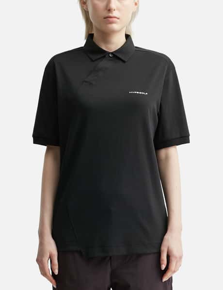 X POST ARCHIVE FACTION (PAF) Diagonal Polo T-Shirt view 17