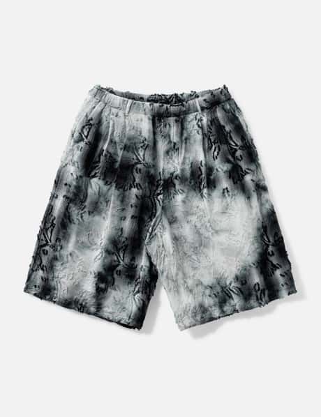 Tie-Dye Check Short Pants view 6
