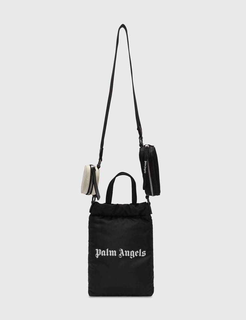 Palm Angels logo-print tote bag - Black