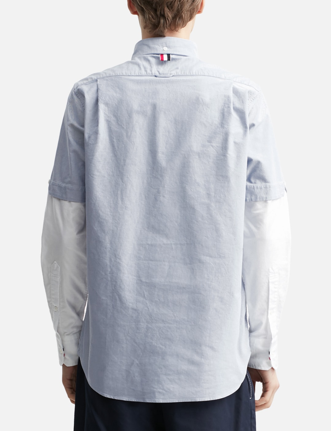 Oxford Stacked Sleeve Shirt view 13