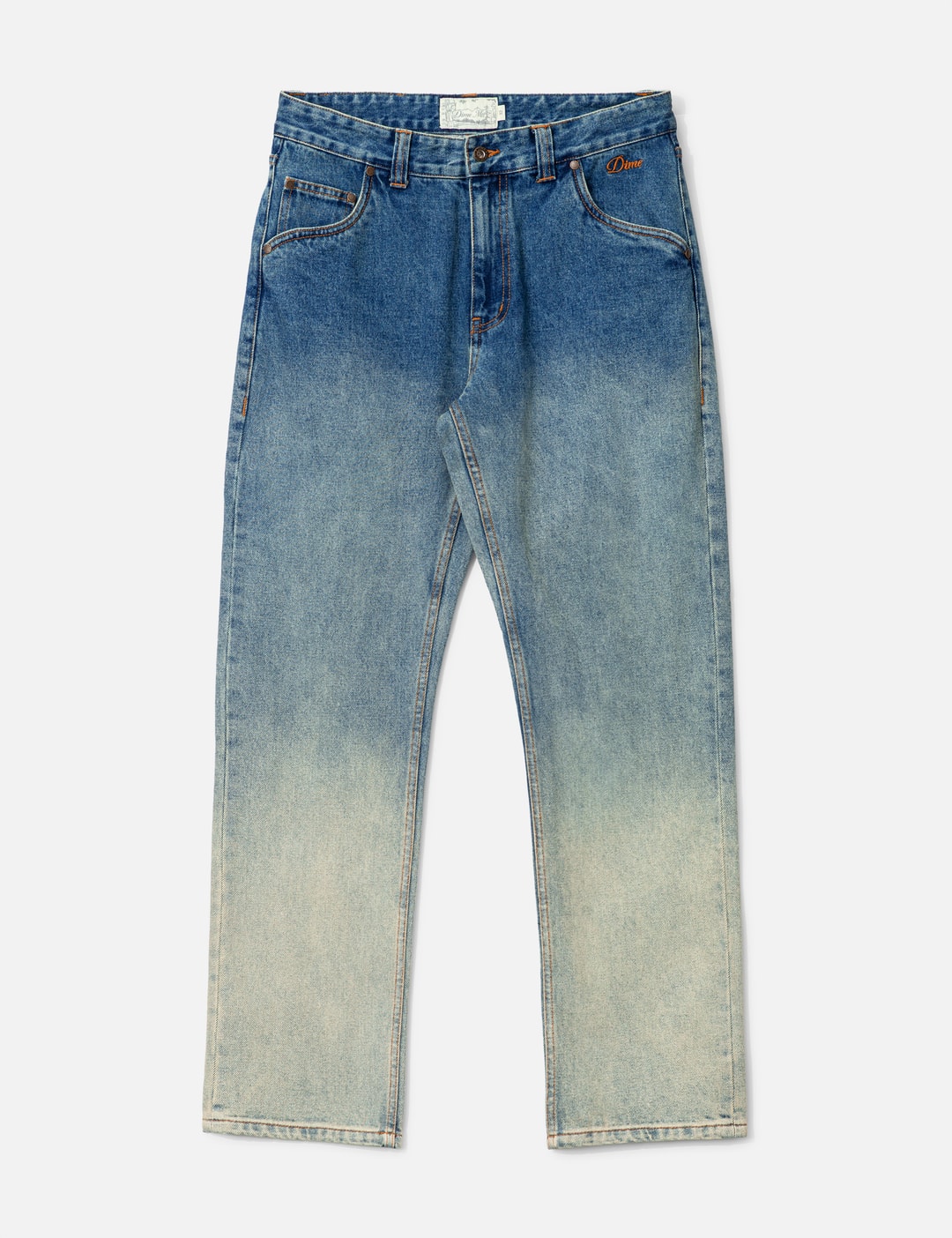 Straight Denim Pants
