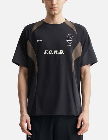 F.C. Real Bristol S/S Game Shirt - Black quick-dry stretch 