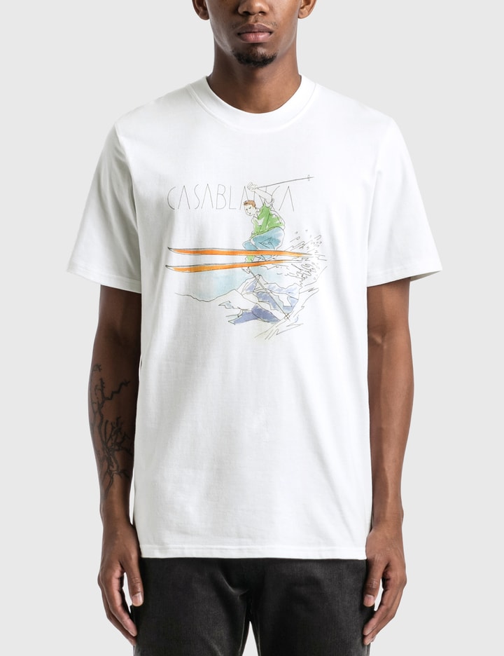 스키 점프 티셔츠 Placeholder Image