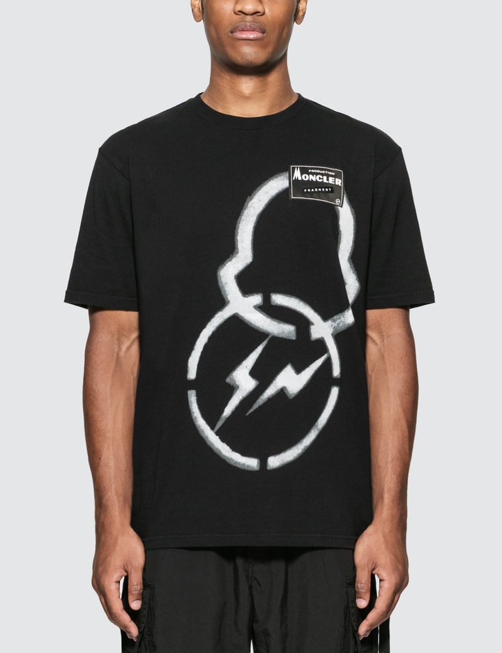 Moncler Genius x Fragment Design Spray Painted Logo T-Shirt Placeholder Image