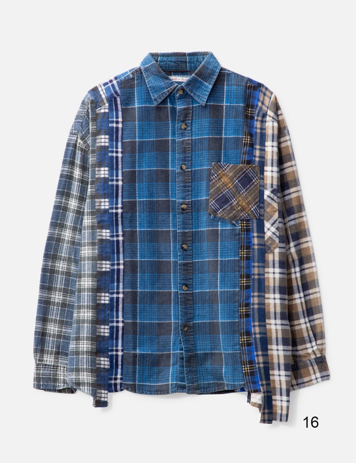 7 Cuts Wide Flannel Shirt Placeholder Image