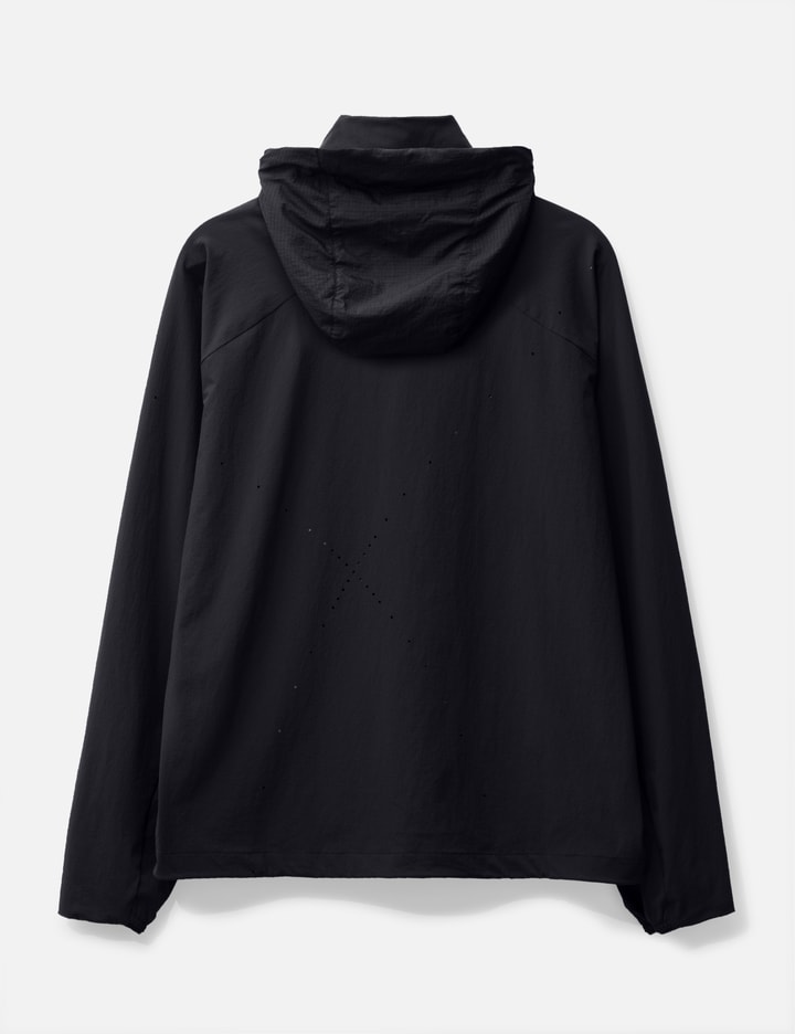 Hypegolf X Post Archive Faction (paf) Perforated Windbreaker In Black
