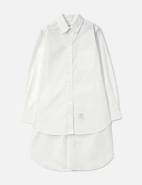 thom browne shirt dress Poplin Mini Shirtdress main image 1
