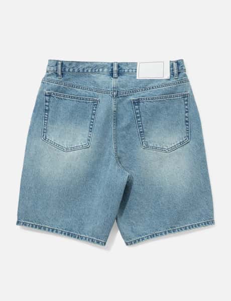 Relaxed Denim Short view 8