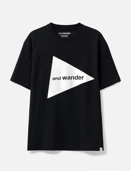 and wander and Wander Big Logo T-shirt