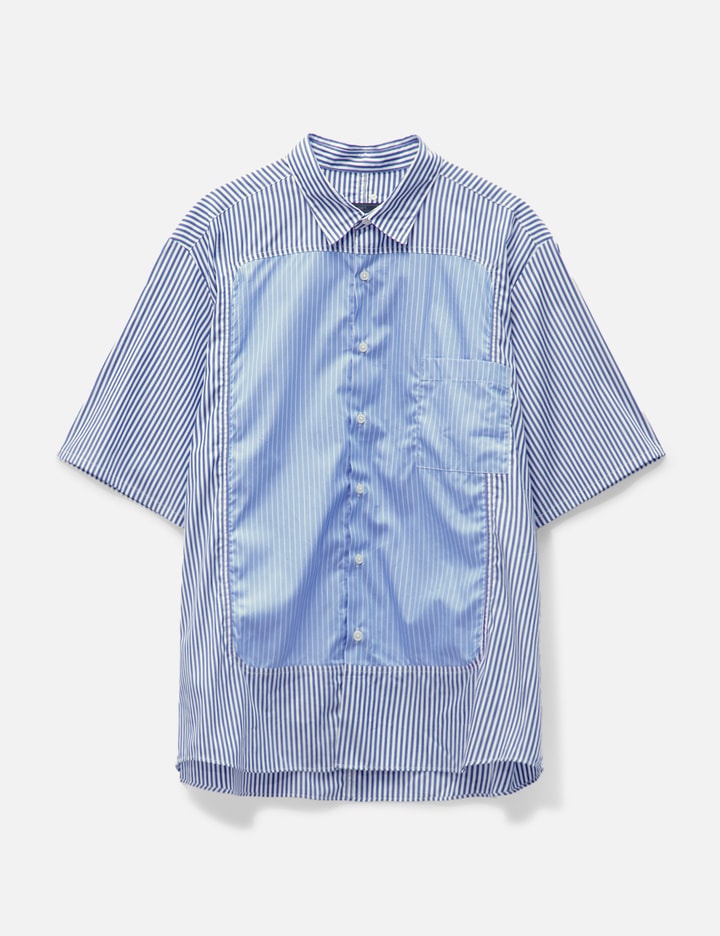 Sophnet. Window Short Sleeve Baggy Shirt In Blue