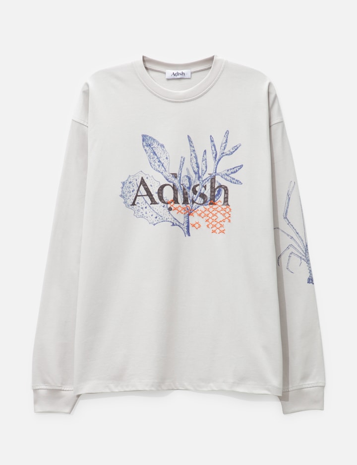 Adish By Small Talk Jersey Long Sleeve In White
