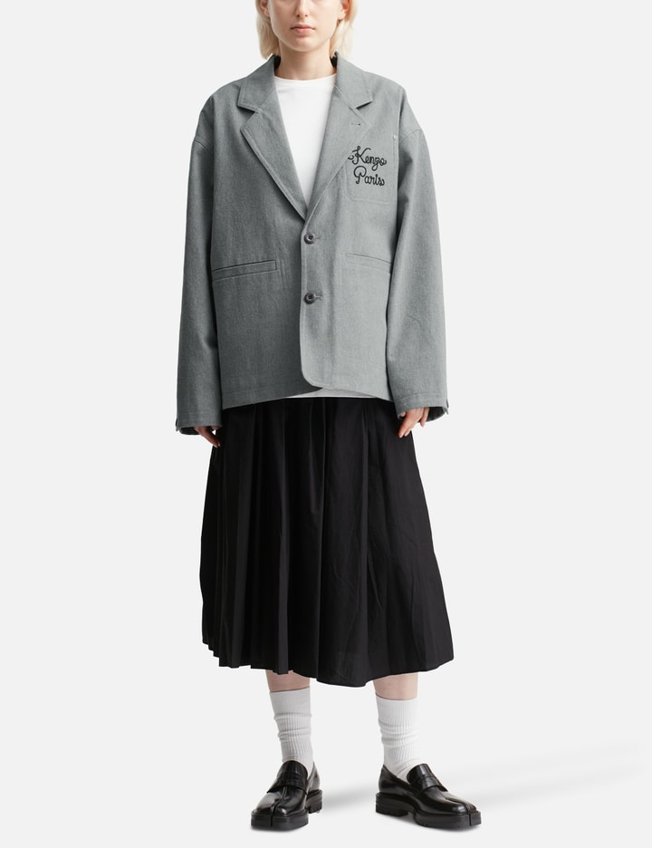 'Kenzo Paris Chainstitch' Embroidered Workwear Jacket Placeholder Image