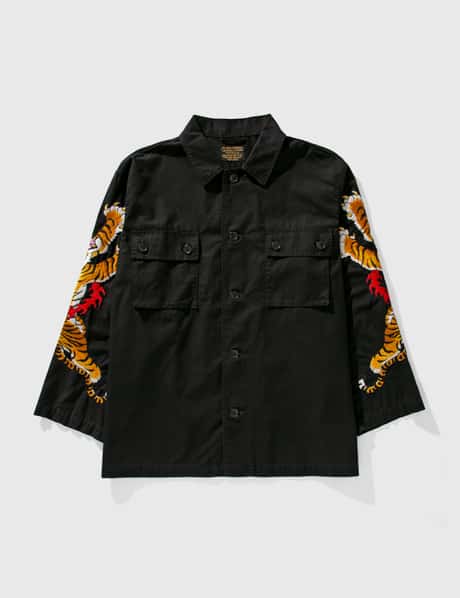 Wacko Maria - Wacko Maria x Tim Lehi Army Shirt Type 1 | HBX 