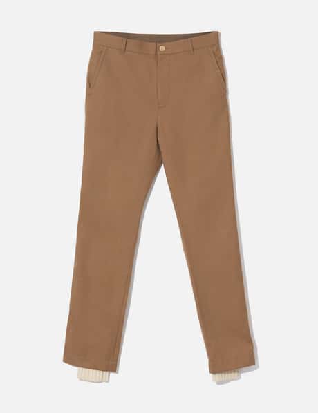 Sacai Leg Cuff Layered Pants