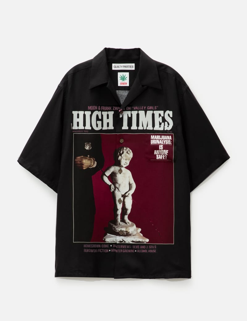 wackomaria HighTimes コラボ お化け柄　アロハ 希少WACKO MARIA × HIGH TIME お化け柄アロハ人気 希少WACKO MARIA