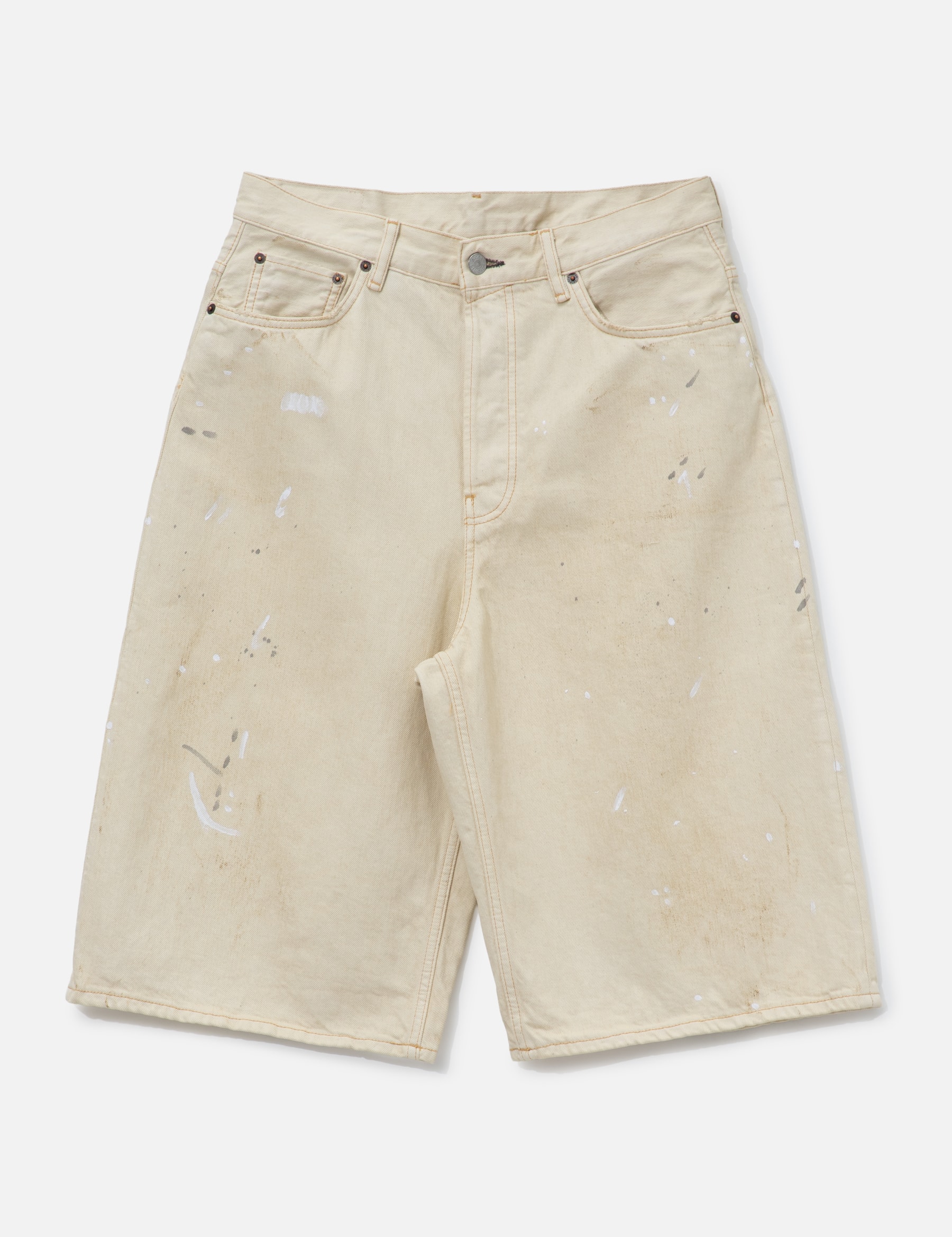 Distressed Denim Shorts view 16