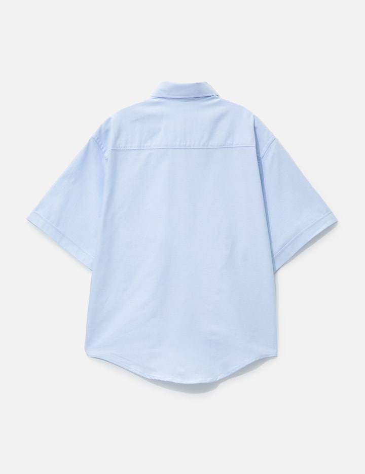 Ami Blue Cotton Roidered Ami De Coeur