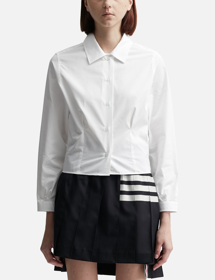 Tucked Poplin Shirt Placeholder Image