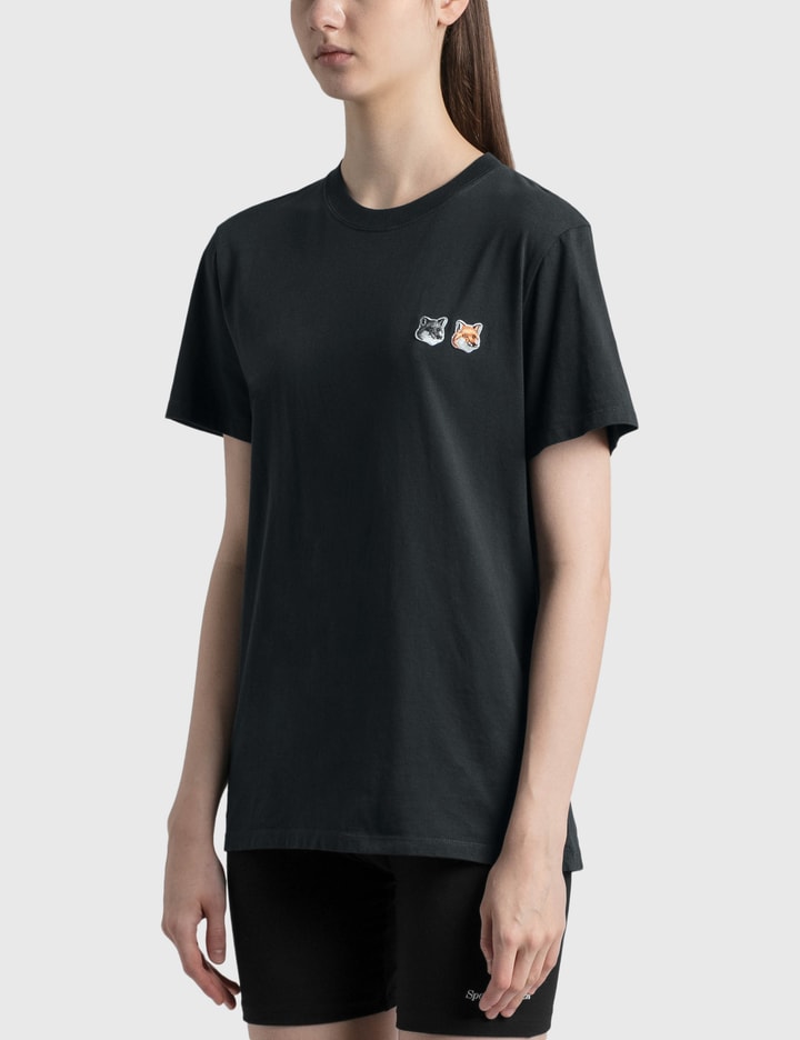 Double Fox Head Patch T-shirt Placeholder Image