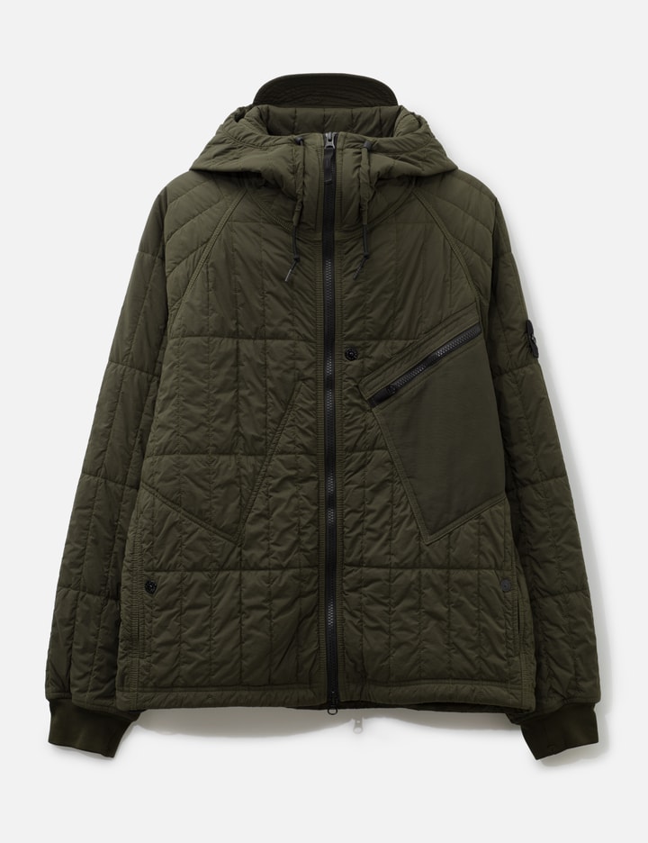 Stone Island Ultralight Nylon Quilted Padded Hooded Jacket