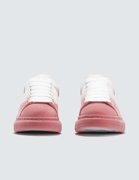 Alexander McQueen Spray Paint Sneakers in Red