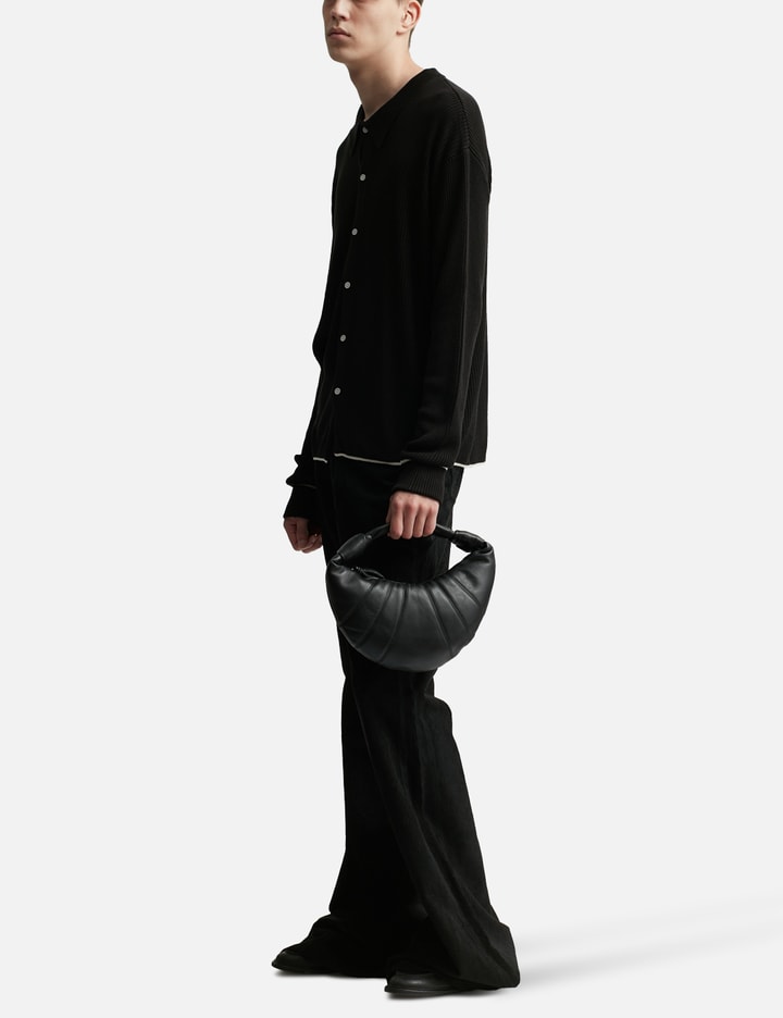 Lemaire Mini Fortune Croissant Bag In Black