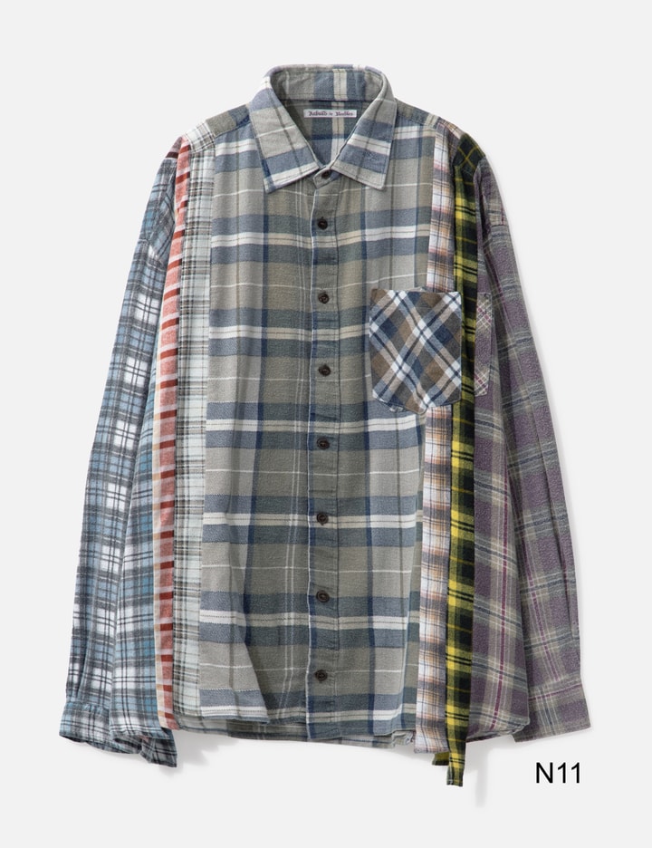 7 Cuts Wide Flannel Shirt Placeholder Image