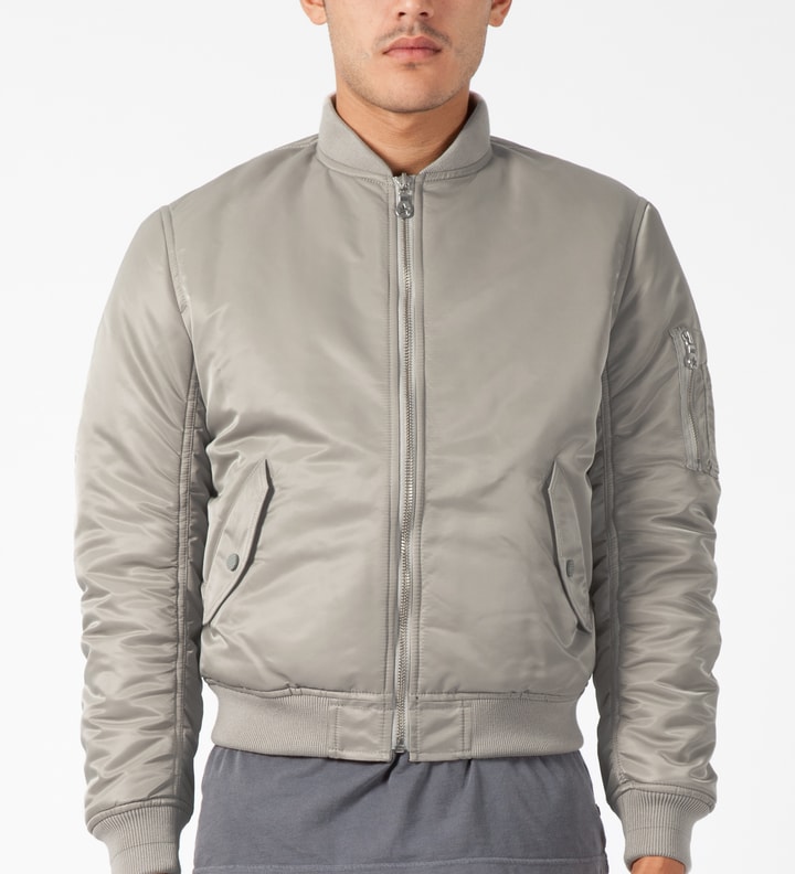 PHENOMENON White URA MA-1 Jacket