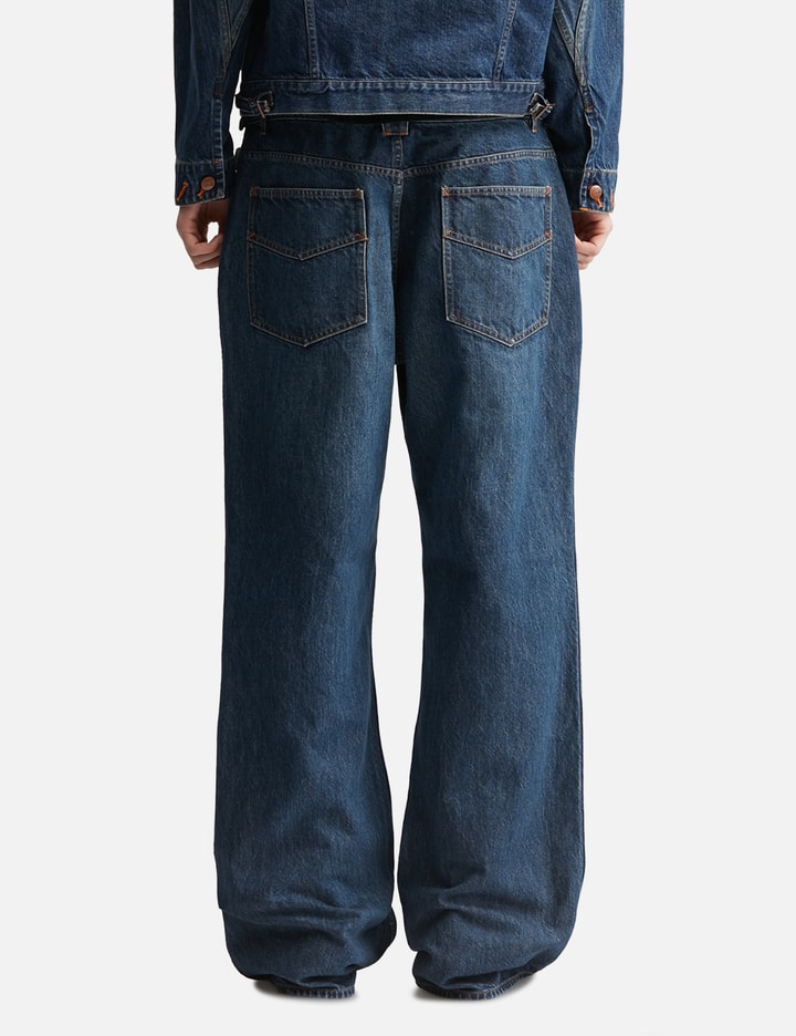 니들스 Papillon Embroidery Boot-Cut Jean - 12oz Denim