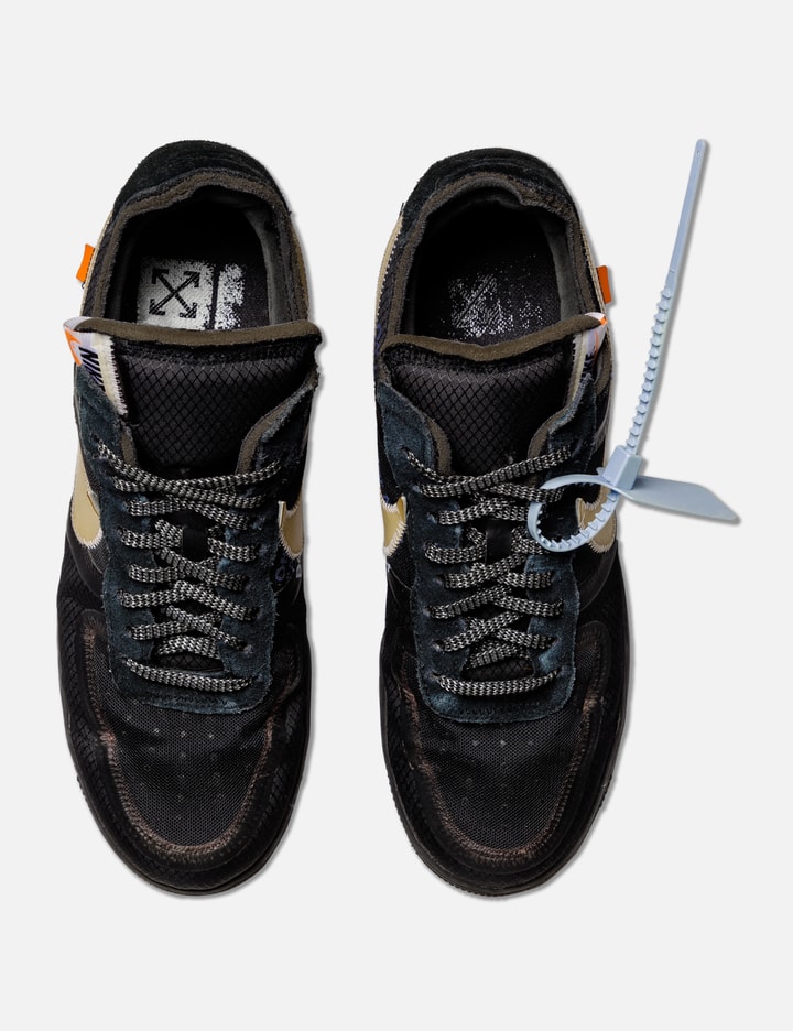 Nike Air Force 1 Low 'Supreme - Mini Box Logo Black' Shoes - 9