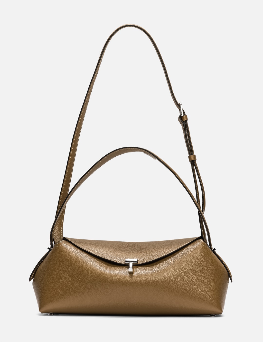 T-Lock Grained-Leather Shoulder view 14