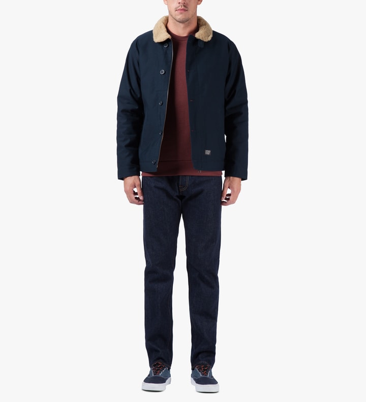 Tuscany Heather/Tuscany Eaton Pocket Crewneck Sweater Placeholder Image