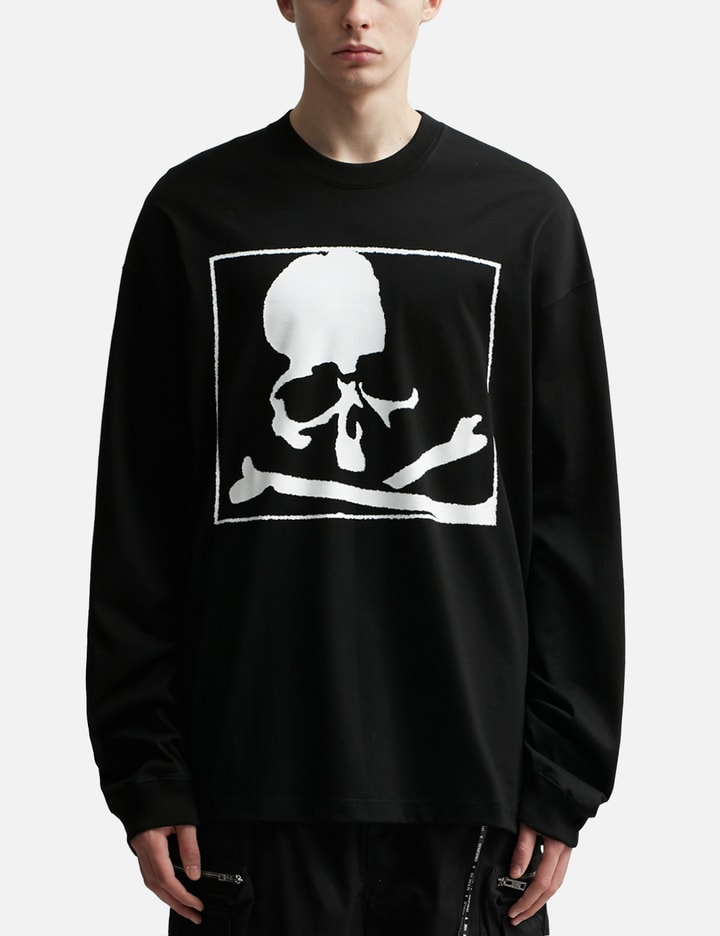 MJ Blurred Skull Boxy Long Sleeve T-shirt Placeholder Image