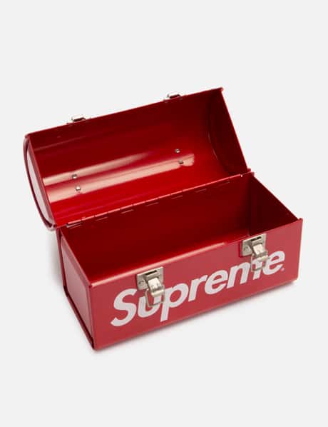 Supreme Metal Lunch Box Red - FW15 - US