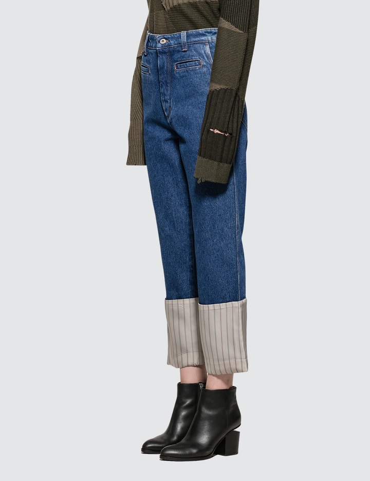 Stripe Fisherman Jeans Placeholder Image