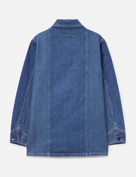 Patchwork Coverall Jacket 3YR Wash view 8