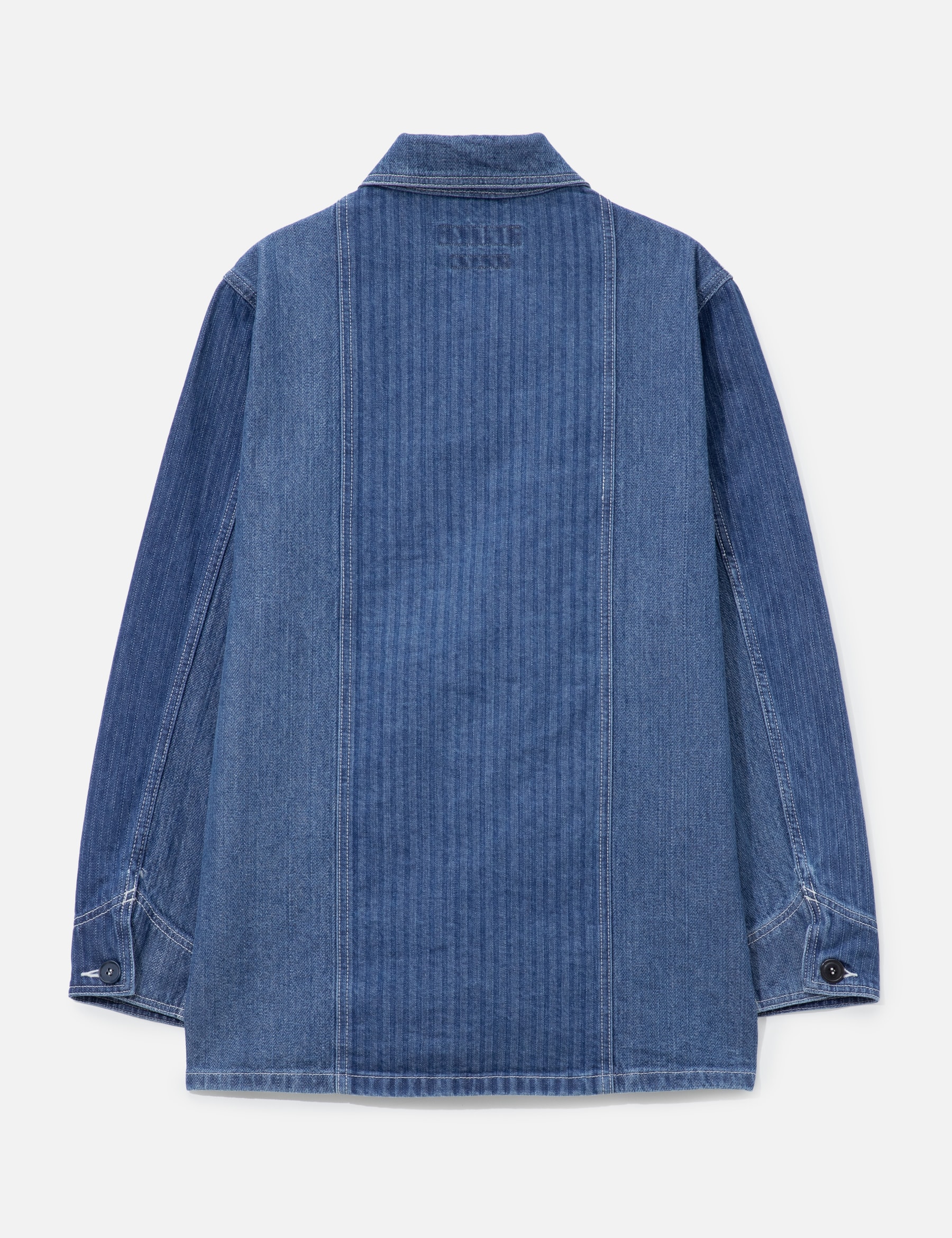 Patchwork Coverall Jacket 3YR Wash view 17