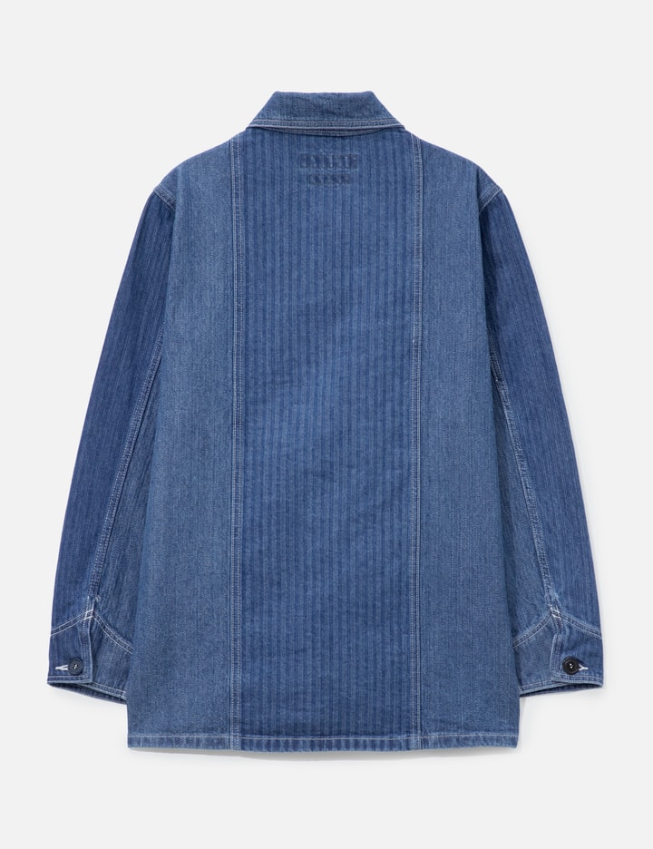 펀드멘탈 Patchwork Coverall Jacket 3YR Wash
