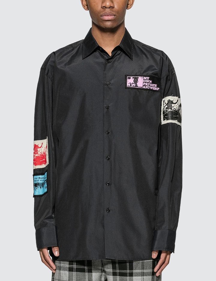 Oversized Shirt With Patches Placeholder Image